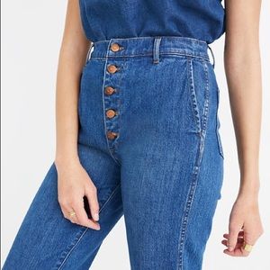 NWT Madewell tapered jeans in eastgate wash Sz 29